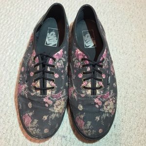 Floral Vans